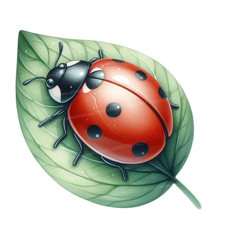 Cute Ladybug Cartoon Car Sticker Waterproof Styling Automobiles Motorcycle Exterior Accessories Vinyl Decals Y209