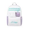 Polyester Backpack Regular Women's White Purple ABSW227-3