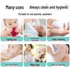 80-Pack Baby-Safe Pure Water Hand & Mouth Wipes - Household Disposable