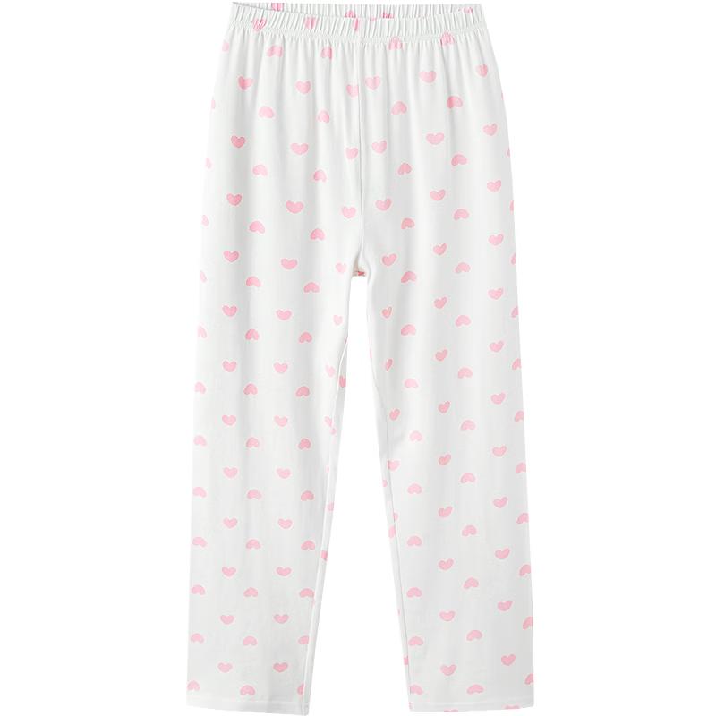 Balabala Girls Summer Cotton Blend Pajama Pants 130