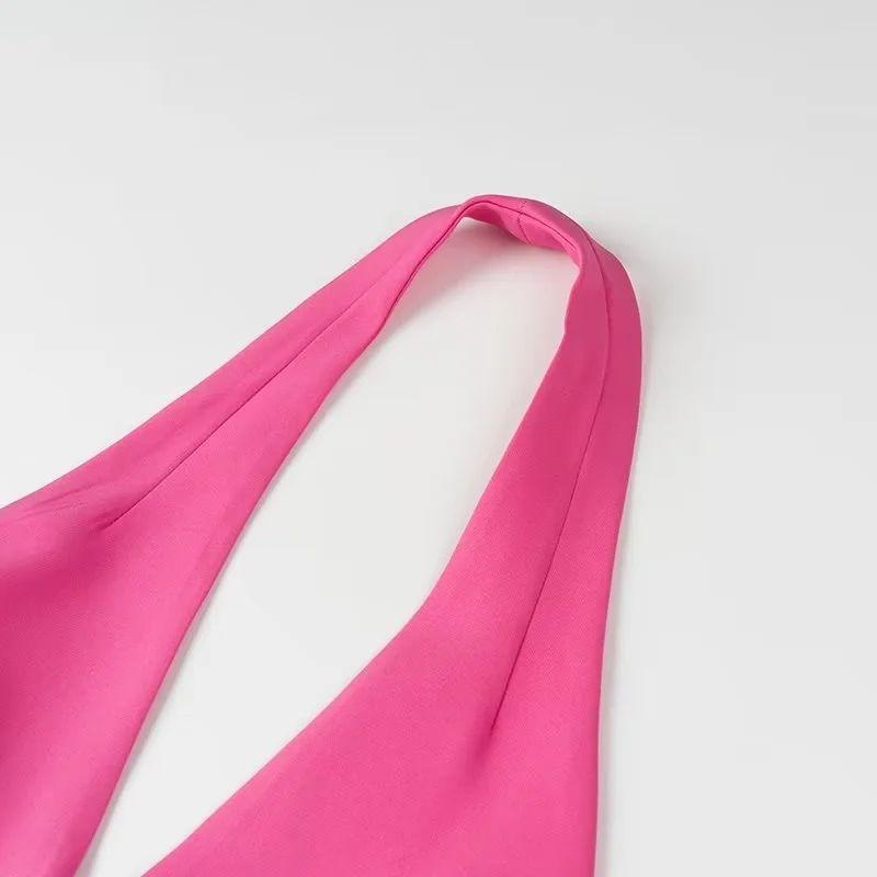 Araltay New Arrival Fashion Style Women's Clothing Fashion All-Match Casual Minimalist Commute Style Halterneck