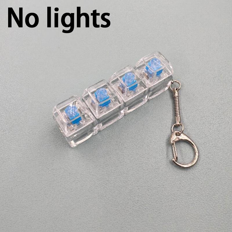 

Decompression Button Tester Keychain Pendant Fingertip Press Decompression Toy 1