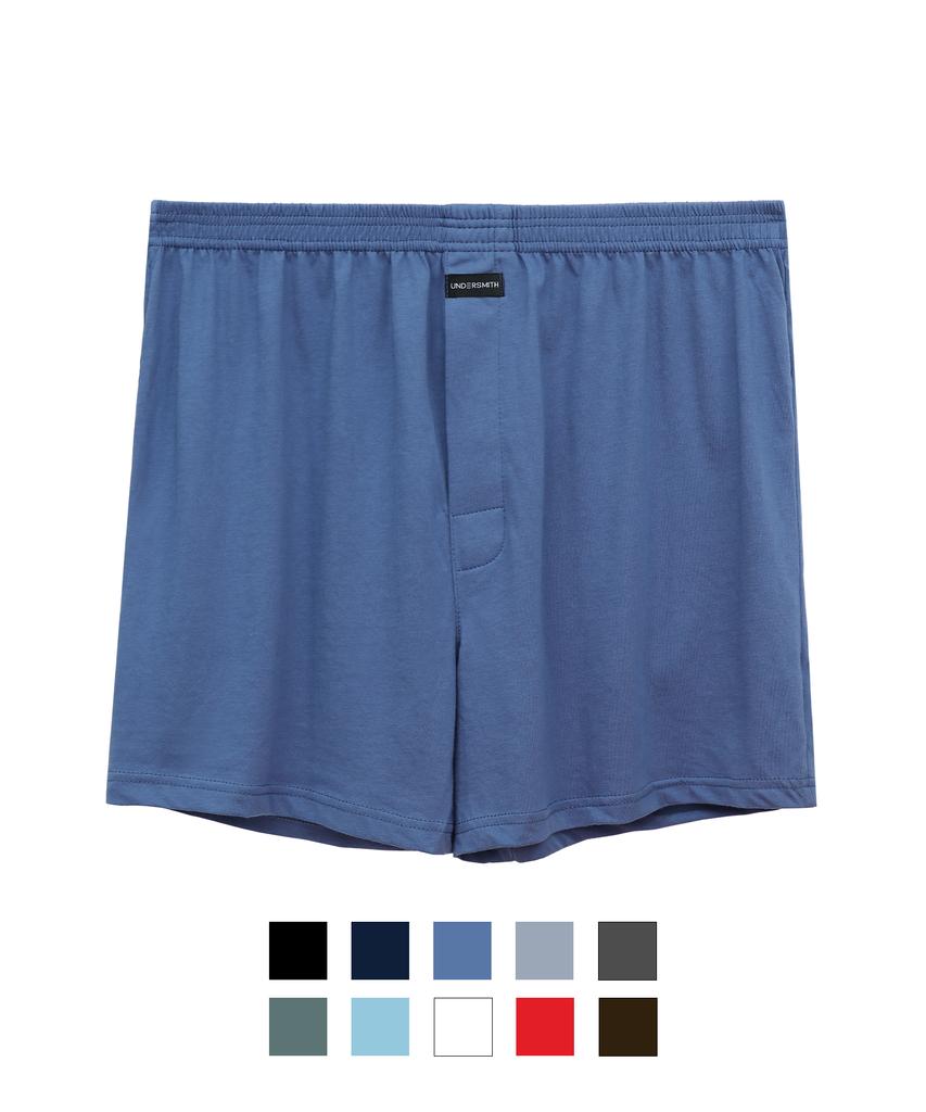 Eondeoseumiseu Daily Pure Cotton Spandex Men'S Boxer Shorts (Type A)