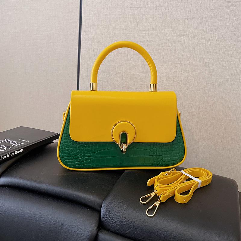 Универсальная квадратная сумка через плечо и на плечо Осень 2025 - Модная, вместительная и элегантная.