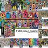 Jigsaw With Puzzle Bird Houses And World Renowned Flat Paintings For Teens Gift