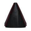 YONGDING Shift Knob Cover and Hair Protection Easy Installation PU Leather Universal Fit Boot/Shift - Dust, Debris, - - - (Red)