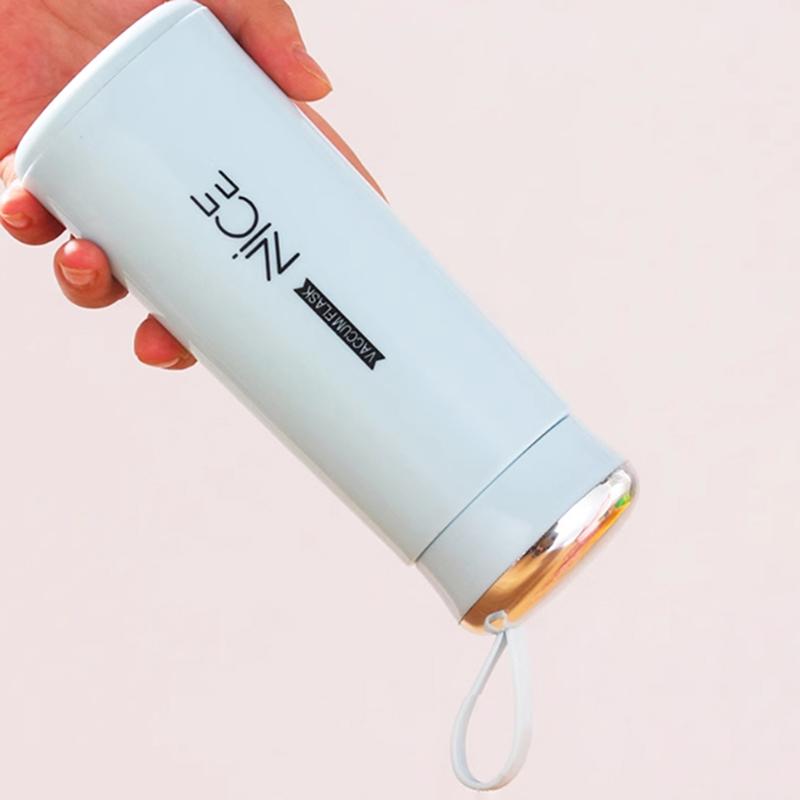 Φορητό Ταξιδιωτικό Μονωμένο Κύπελλο Διπλό Γυαλί Καπάκι Αυτοκινήτου Θερμός Καφέ Φιάλη Κύπελλο για Κρύο Ποτό Θερμός Κύπελλο