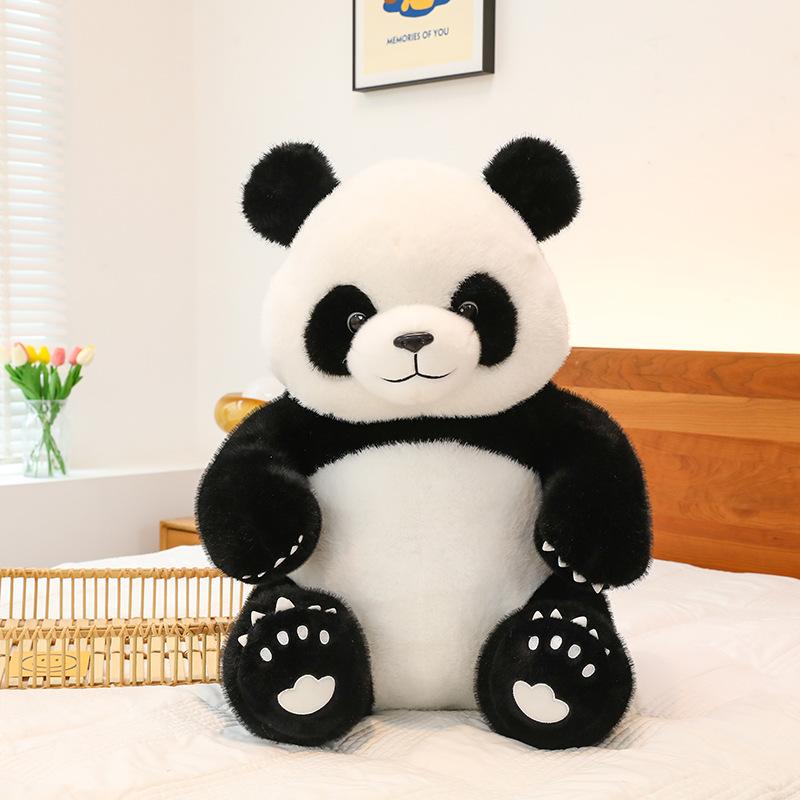 Giant Panda Doll Souvenir Menglan Sleeping, Sichuan Chengdu Plush Toy Cute Doll National Treasure Gift