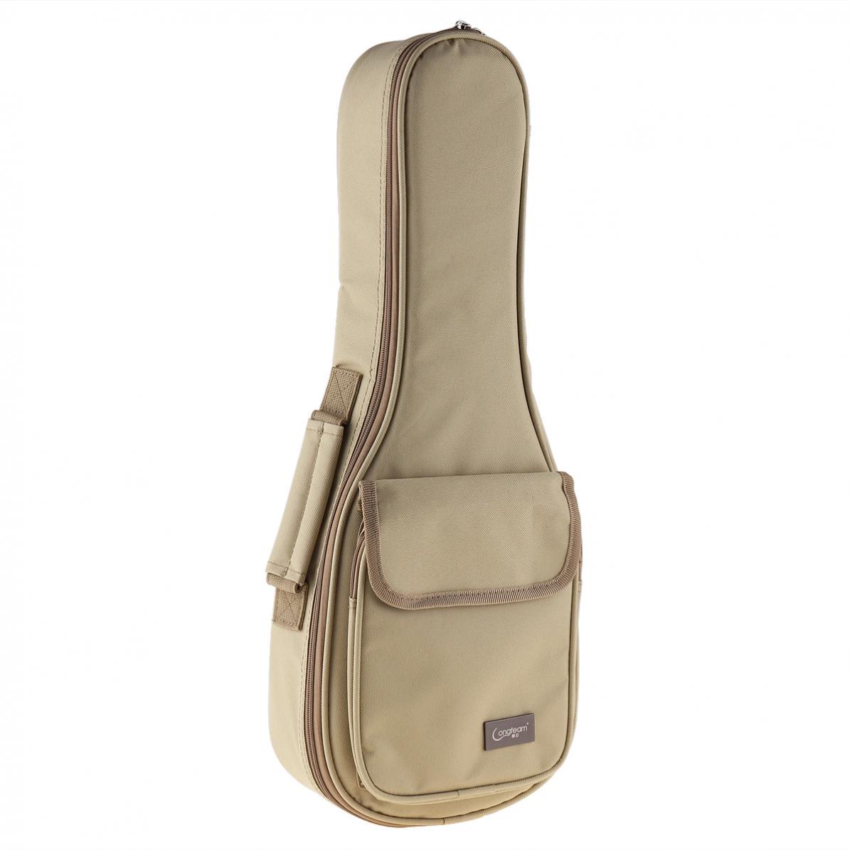 

Сумка для укулеле цвета хаки, 21 дюйм, 15 мм, мягкий футляр с губчатой ​​подкладкой