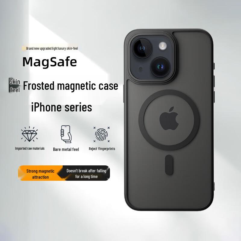 MagSafe Skin-Feel Matte Protective iPhone Case