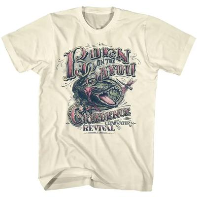 2024 Nowa koszulka z krótkim rękawem Creedence Clearwater Revival dla motocyklistów Oversize Zabawne męskie ubrania 100% Bawełna Streetwear Topy Koszulki