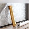 2.3mm Thick Metallic Self-Adhesive Wallpaper Waterproof Scratch-Resistant Vinyl Film Home Renovation, Living Room Bedroom Wall Decor