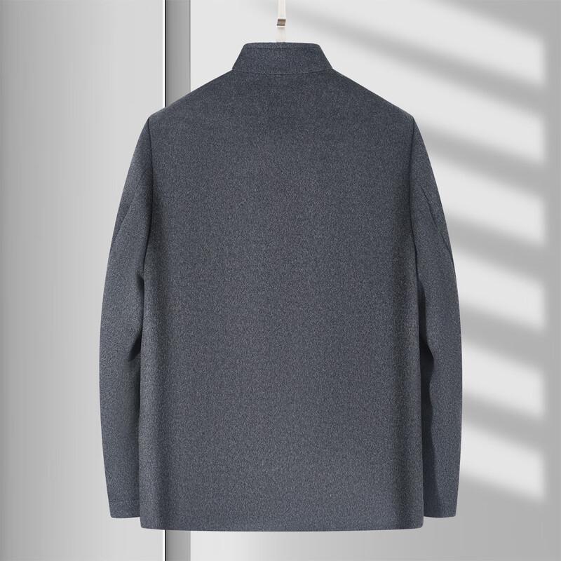 Antonio Men's Cashmere Blend Business Wool Coat