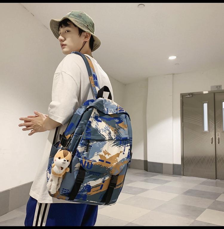 Большая емкость напечатала школьную сумку граффити рюкзака для учащихся средней школы — фото 8