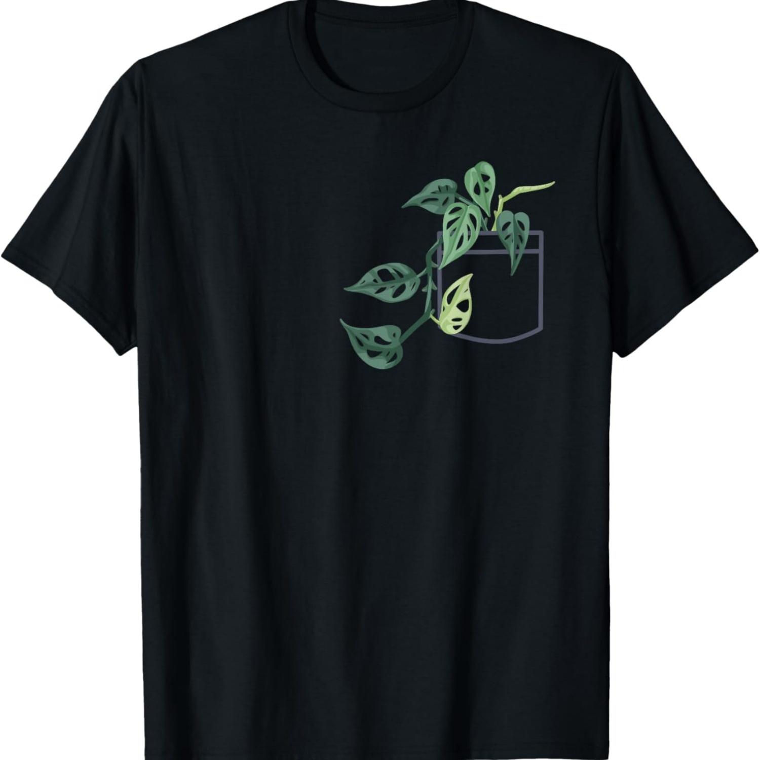 Plant Dad Plant Mom, Grow Monstera Adansonii, Urban Gardener T-Shirt S чёрный