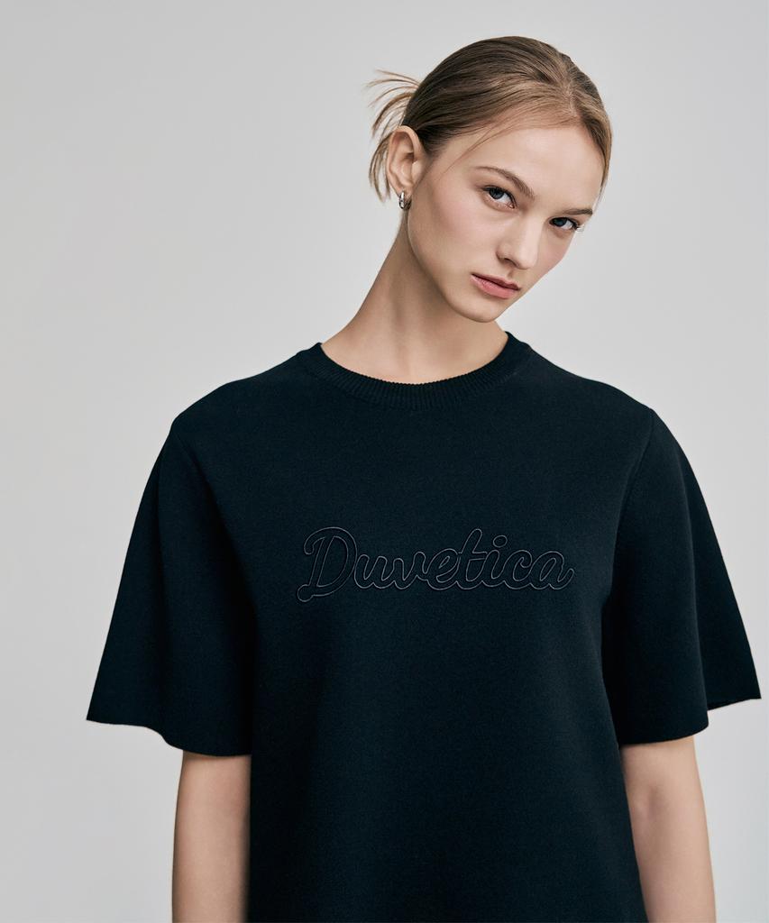 DUVETICA Toraka (Black) (Women'S Knit Pullover)