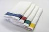 Made in linen blend glass 40 x professional commercial use Japan, towel, 50% cotton, 50% linen, 70, use, [10 pieces] (blue border)