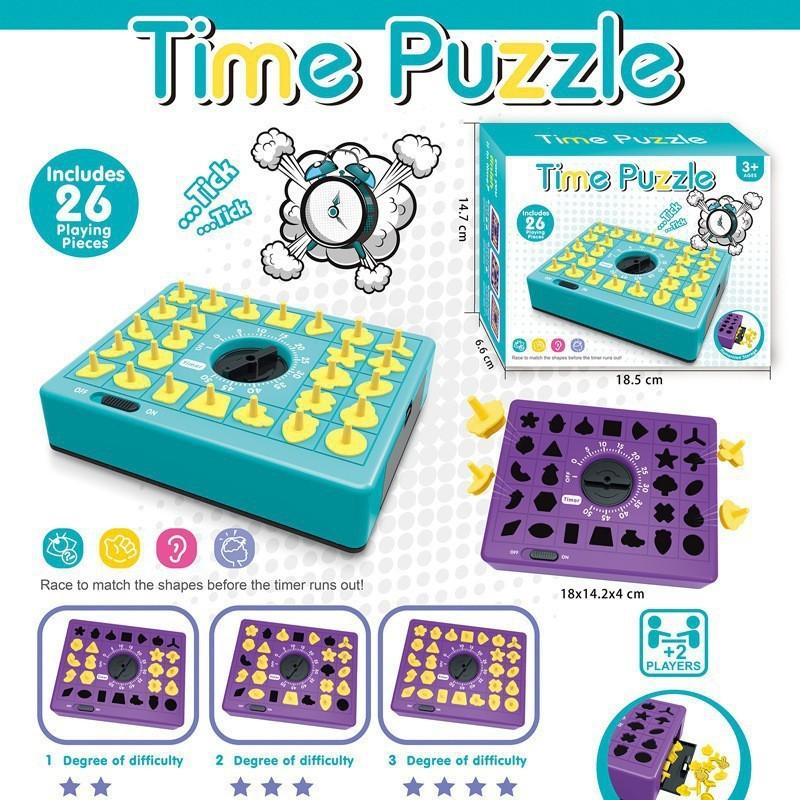 Magnetic Strategy Puzzle Game For Kids With Timed Matching Challenge And Cognitive Development Training