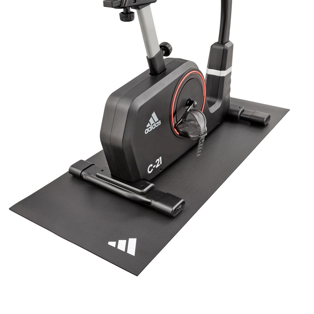 adidas Fitness Bike Floor Guard 5mm 155 x NBR Mat, Thick, Black, 65cm, Material, ADMT-10128
