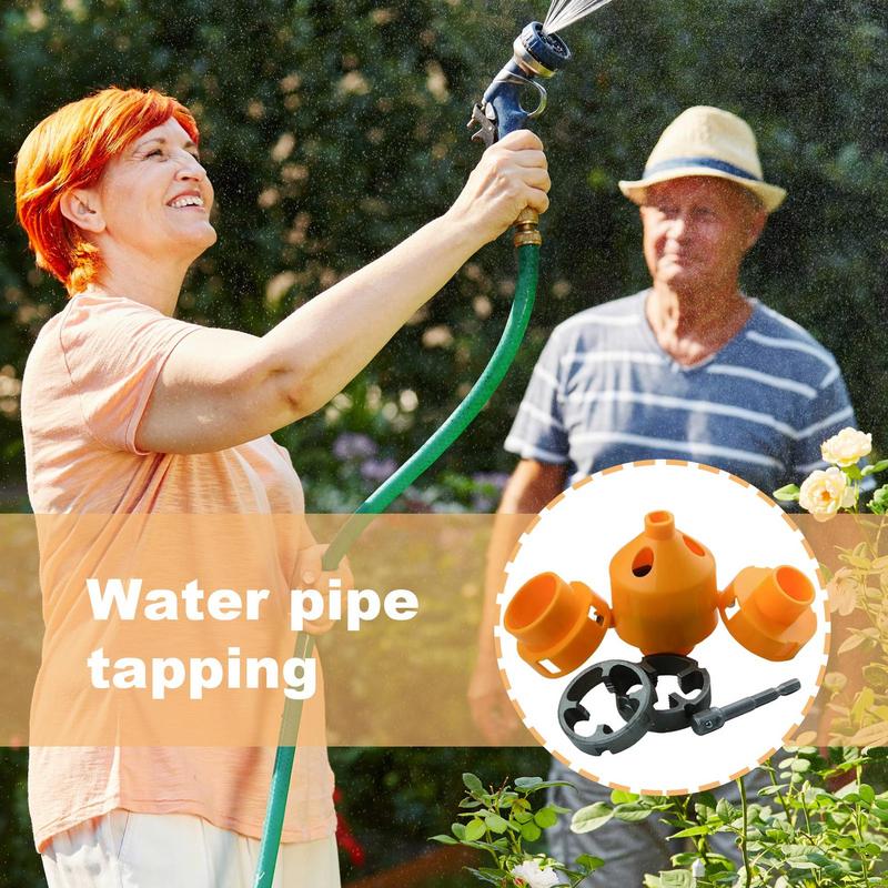 Water Pipe Threader Multipurpose PVC Pipe Threader Thread Making Tool Pipe Threader Plumbing Tool Versatile Pipe Threading Tool