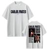 2026 Funny Carlos Prates Brazilian Smoker Graphic T Shirt Men's Women Fashion Gothic Classic T-shirts Y2K Gothic Cotton Oversized T-shirts