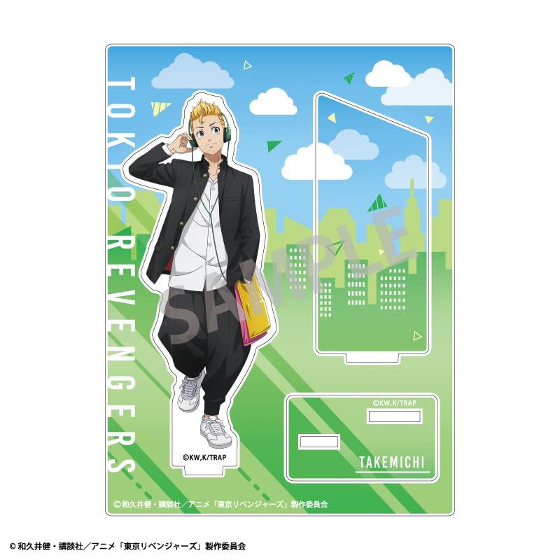 Kamio Japan Tokyo Revengers Acrylic Stand Hanagaki Takemichi ENJOY MUSIC H135 X W100 X D3mm Acrylic - - Approx. -