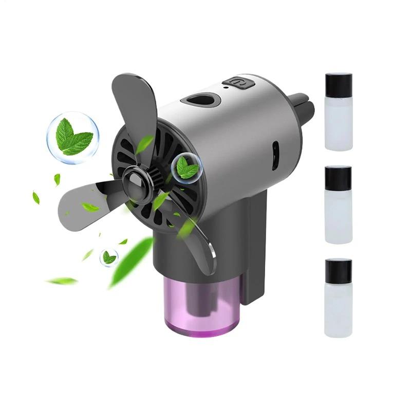 

Car Mini Air Humidifier USB Electric Aroma Diffuser with Auto-Start/Stop Essential Oil Purifier Aromatherapy Mist Maker Lights For Car Home Bedroom