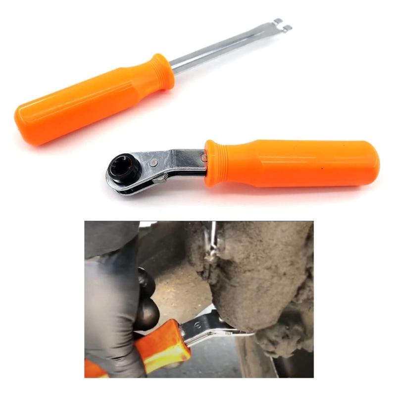 Slack Adjusting Tool And Wrench Double Square Ratcheting Wrench for Trucks Trailers Air Brake Systems