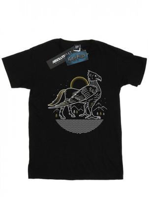 Tricou cu artă în linie Buckbeak pentru băieți