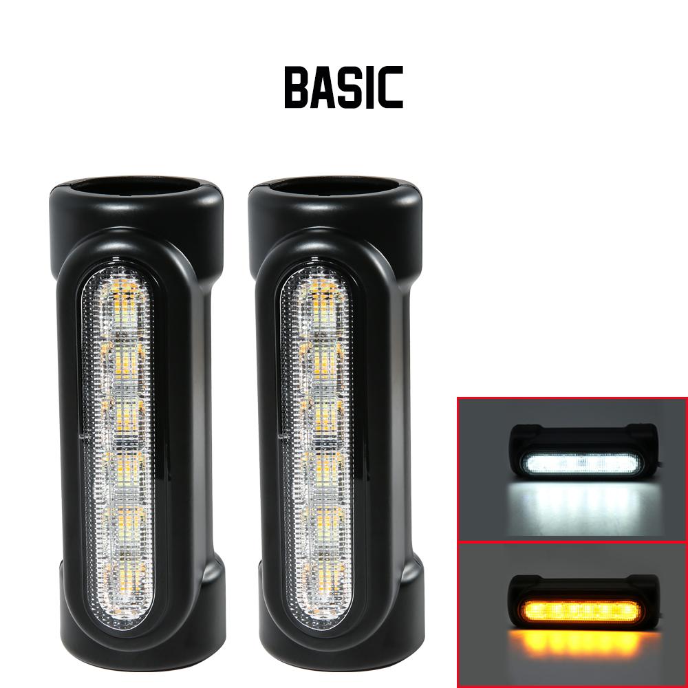 

Для мотоцикла Harley Davidson Road King Дуга шоссейная с переключателем, светодиодные указатели поворота с белым и янтарным светом, для Victory Touring Glide