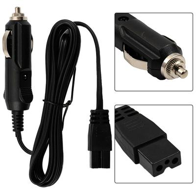 Cabo de Alimentação para Geladeira de Carro DC 12V 2m Cabo para Caixa Térmica de Carro Geladeira de Carro