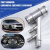 Durable-Aluminum Cooling Water Pipe Joint For LAND ROVER RANGE ROVER SPORT DISCOVERY 4 5 LR034637 LR050854