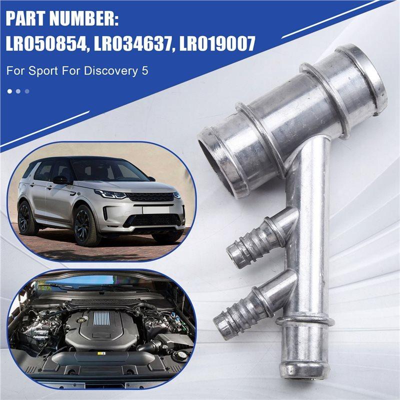 Durable-Aluminum Cooling Water Pipe Joint For LAND ROVER RANGE ROVER SPORT DISCOVERY 4 5 LR034637 LR050854