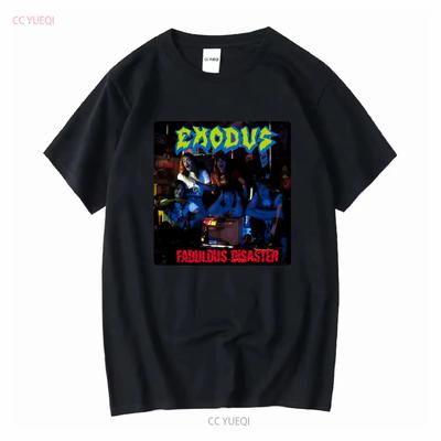 Limited NWT Exodus Fabulous Disaster American Extreme Metal Rock T Shirt S 4XL Long or Short Sleeves Vintage Washed Fashion