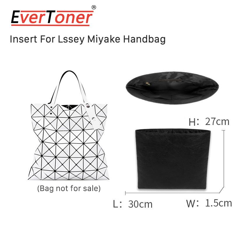 EverToner Purse waterproof Organizer Bag For Lsey-Miy-ke Handbags Dupont Paper Travel Portable Bag Organizer Insert чёрный