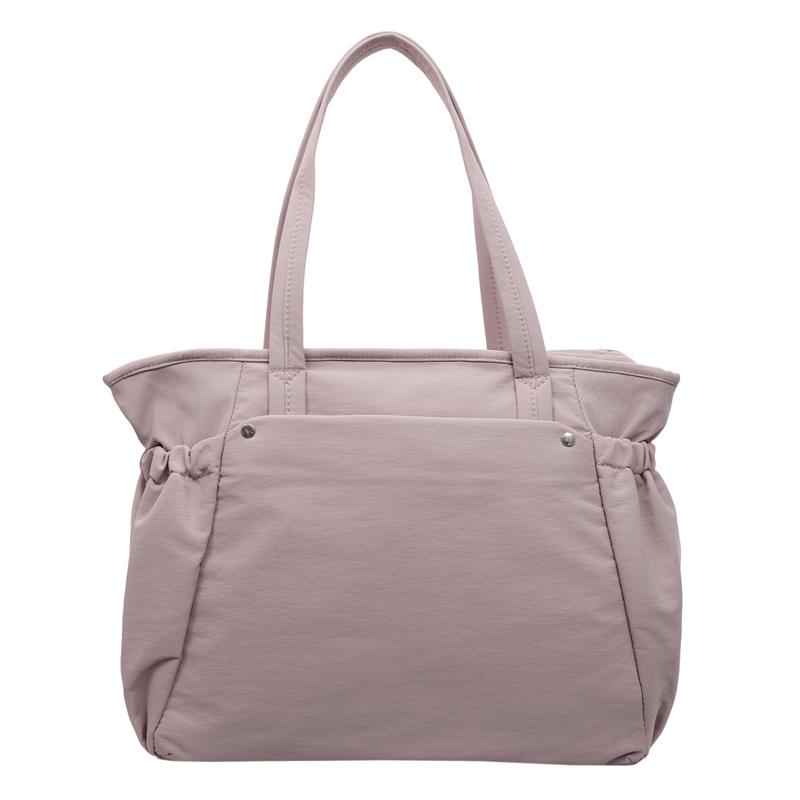 

Trendy Women s High-capacity Soft Cloth Shoulder Bag Solid Color Student Y2k Casual Style Big Handbags Crossbody Bags for Women фіолетовий