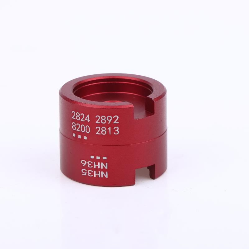 Universal Watch Movement Holder Bracket Double-Sided Aluminum Base Watch Repair Tools Nh35 Nh36 2824 2892 8200