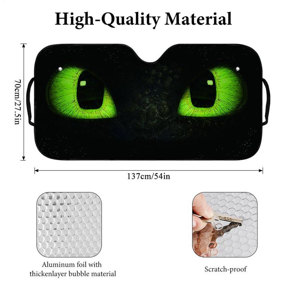 

Car Sun Shade Windshield Automotive Windshield Sunshade Blocks Heat & Keeps Interior Cool UV Protection Windscreen Sun Shade