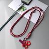 Braided Phone Lanyard Long Crossbody Shoulder Strap Adjustable Outdoor Sports Mountaineering Rope Anti Loss Neck Phone Strap