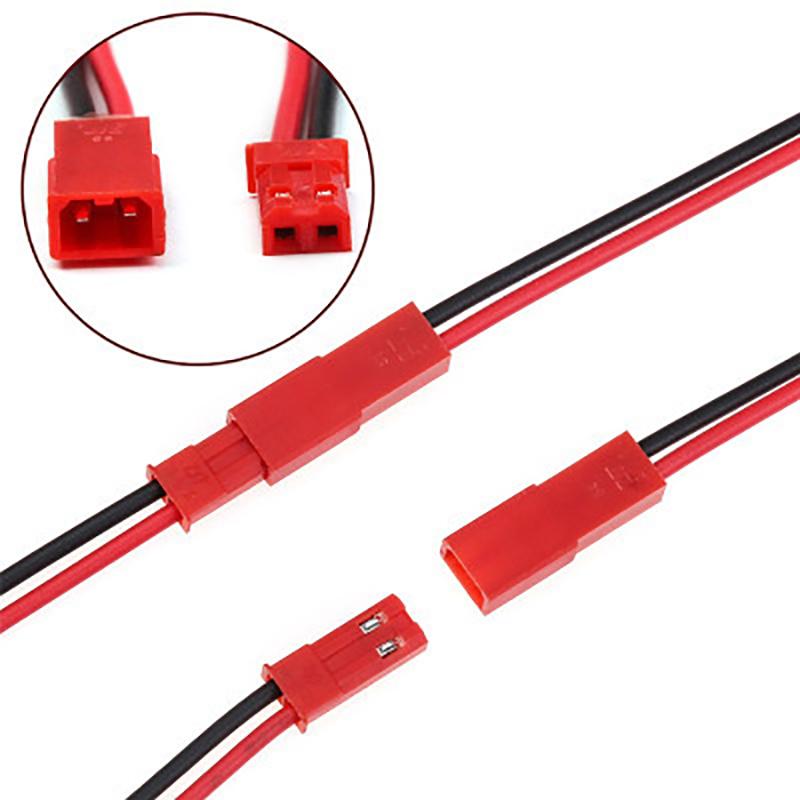 Lot de 10 paires de connecteurs mâles et femelles SYP, câble JST à 2 broches pour batterie RC, adaptateur pour hélicoptère, drone FPV