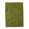 Living Room Rug with Long Pile Woolly Touch Green 133x180