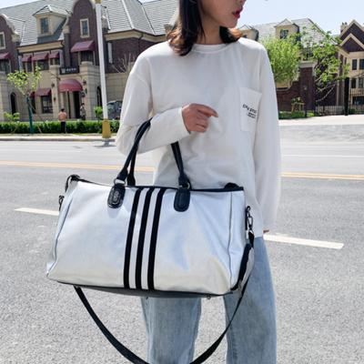 Women's PU Large Capacity Fashion Travel Bags Short-distance Sports Fitness Men's Waterproof Lightweight Portable Luggage