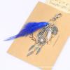European Best Seller: Dream Catcher Car Keychain with Tassel and Turquoise Feather Pendant