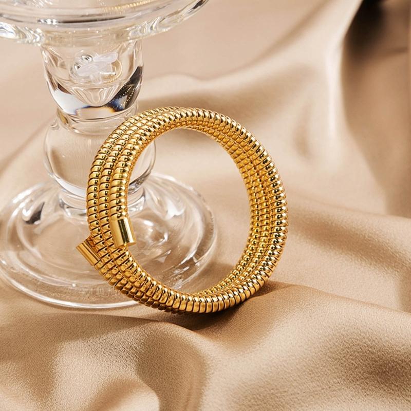 Wrap Arm Bracelet Flexible Stackable Bracelet Elastic Wristband Fashion Wrist Jewelry Wrist Accessory for Any Outfit