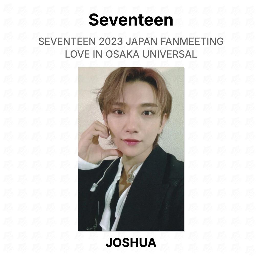Seventeen 2023 JAPAN FANMEETING LOVE IN OSAKA UNIVERSAL Official Photocard