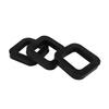 3Pcs/6Pcs Rubber Cushion Hitch Receiver Pad Reduce Rattle Eliminate Noise for 2In Mounts Provide Cushion
