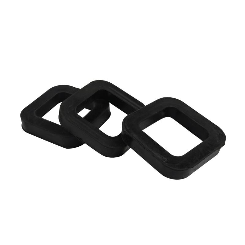 3Pcs/6Pcs Rubber Cushion Hitch Receiver Pad Reduce Rattle Eliminate Noise for 2In Mounts Provide Cushion
