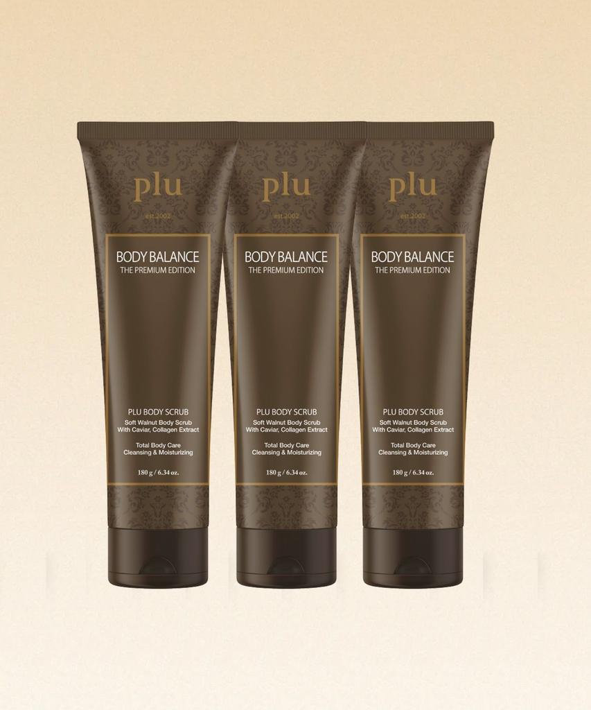 Body Balance The Premium Edition Body Scrub 180g 3-Piece Set