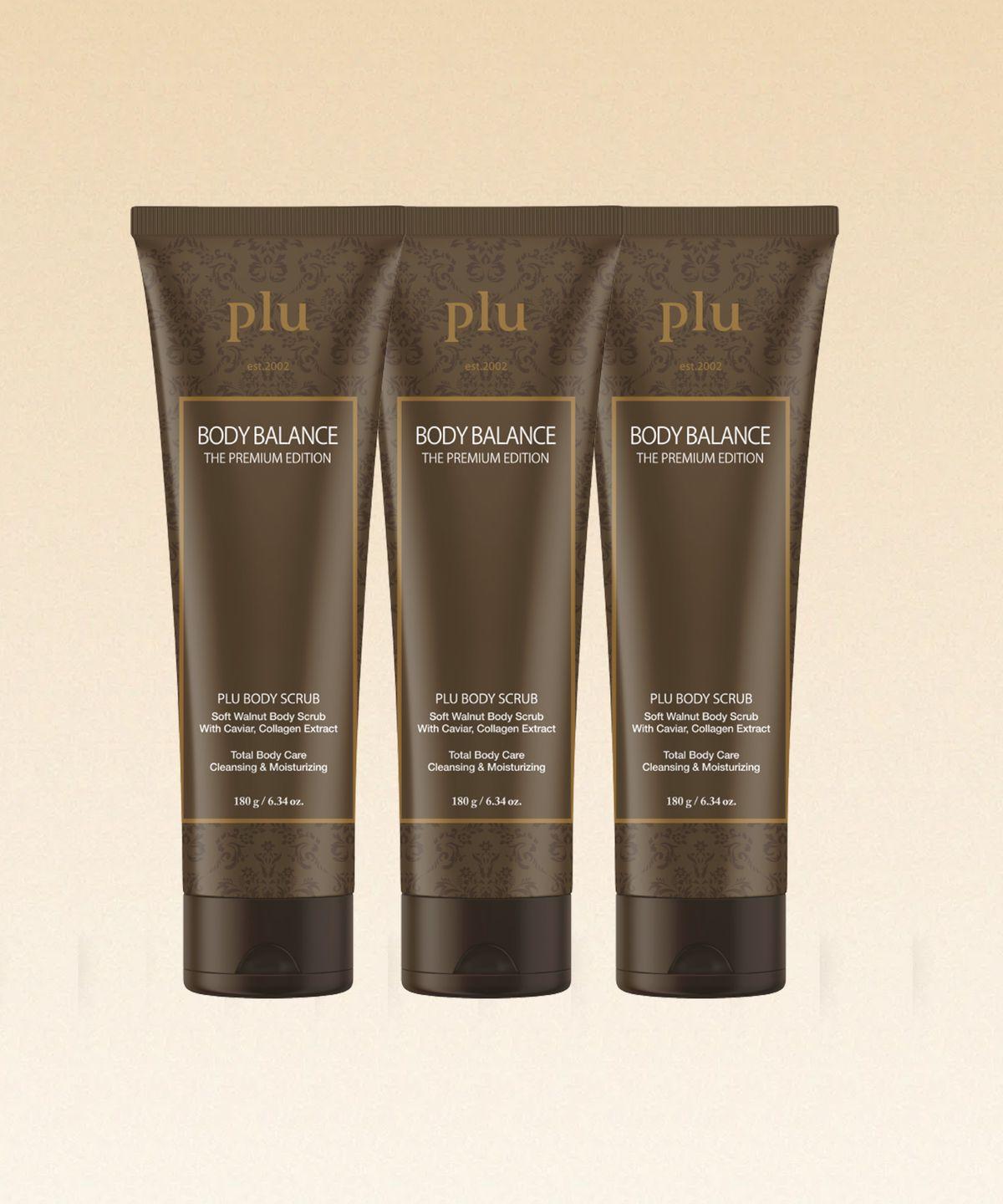Body Balance The Premium Edition Body Scrub 180g 3-Piece Set