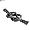 Geometric Winding Crossing Knot Ornaments Resin Crafts Statue Desk Decoration Creative Artwork Sculpture Room Aesthetics Decor